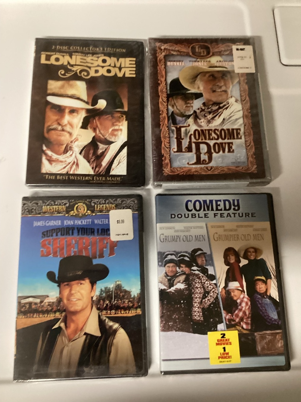 4 DVD movies
